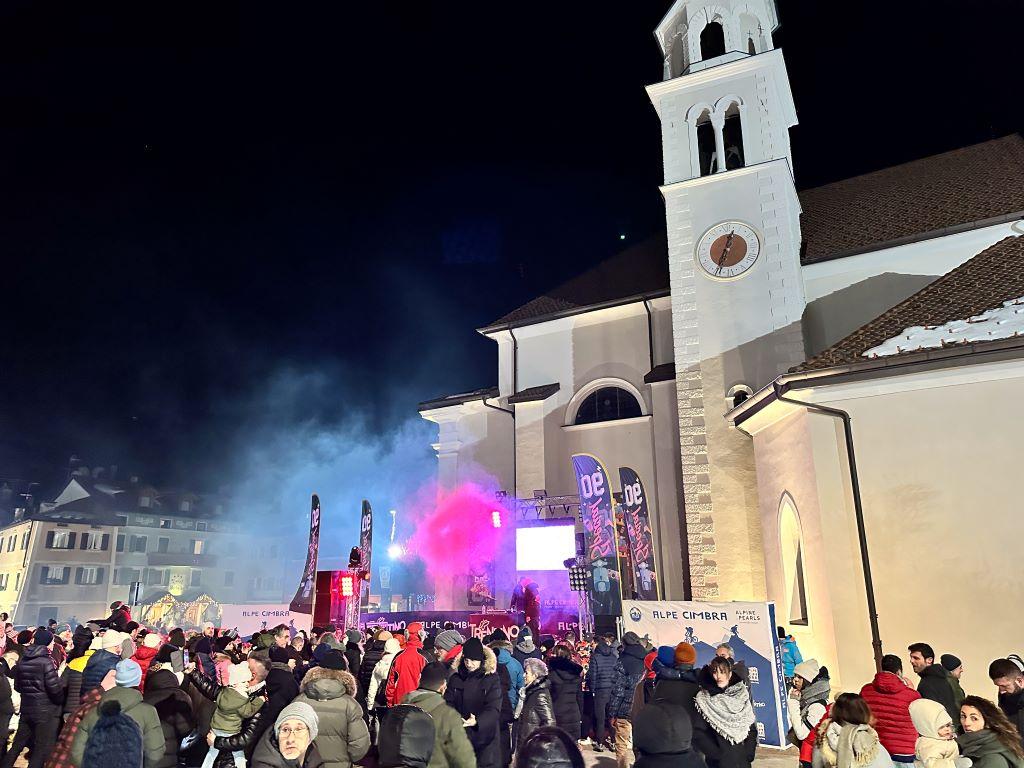 New Year's Eve in the square