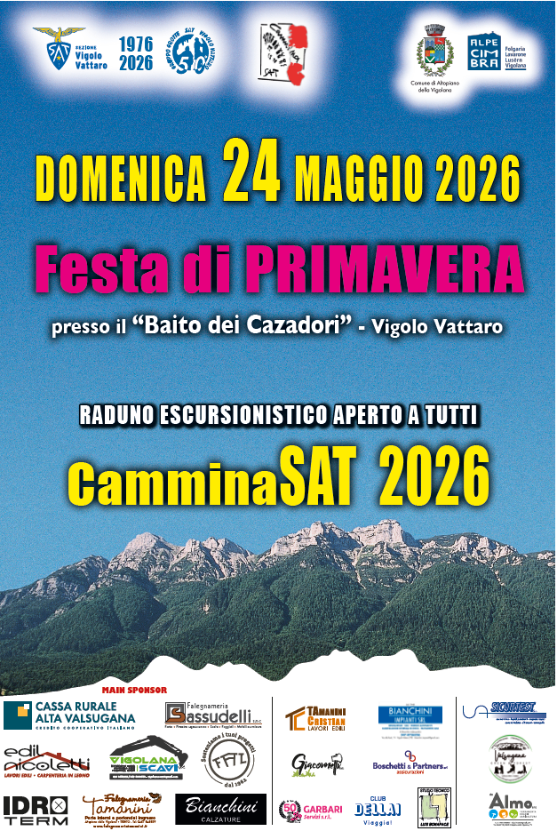 Festa di primavera - SAT di Vigolo Vattaro