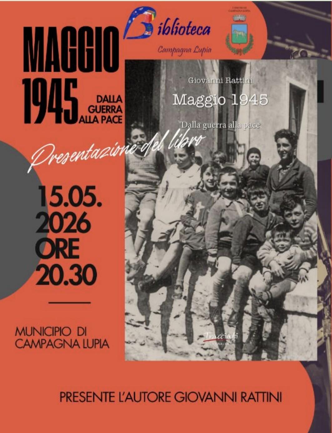 Presentazione libro “Maggio 1945”