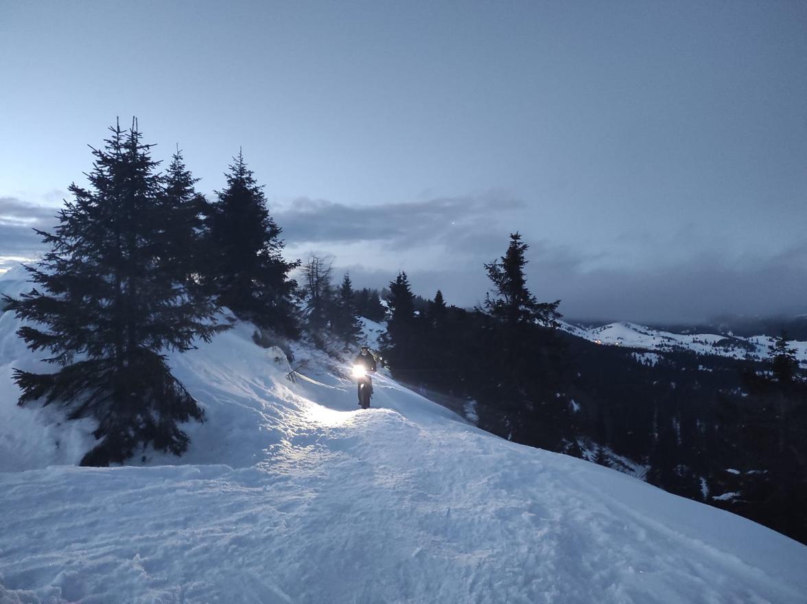 Night Ride: Fat Bike in notturna