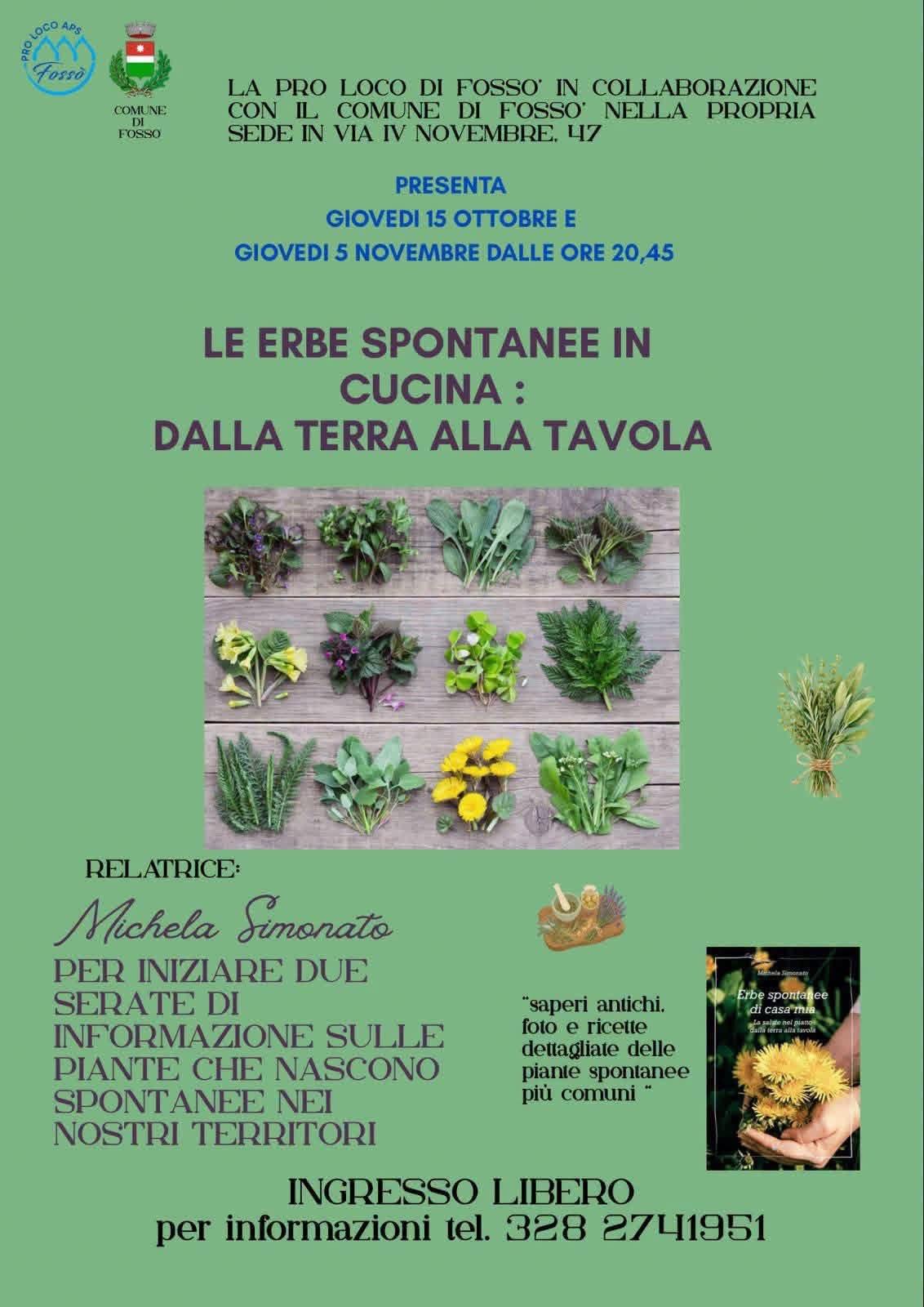 Le erbe spontanee in cucina: dalla terra alla tavola