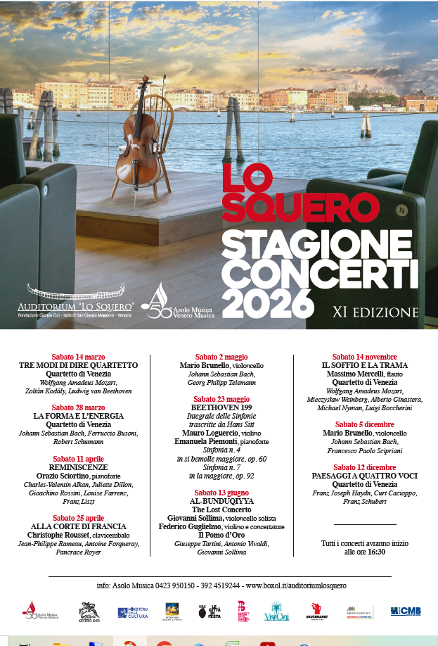 Lo Squero – Stagione concerti 2026