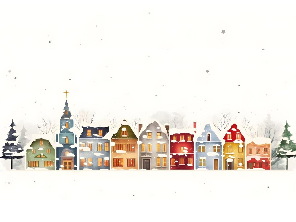 Il villaggio che accende il Natale