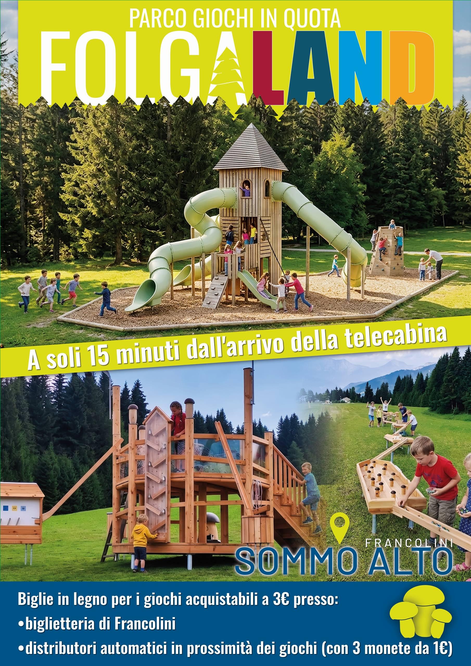 Apertura parco giochi "Folgaland"