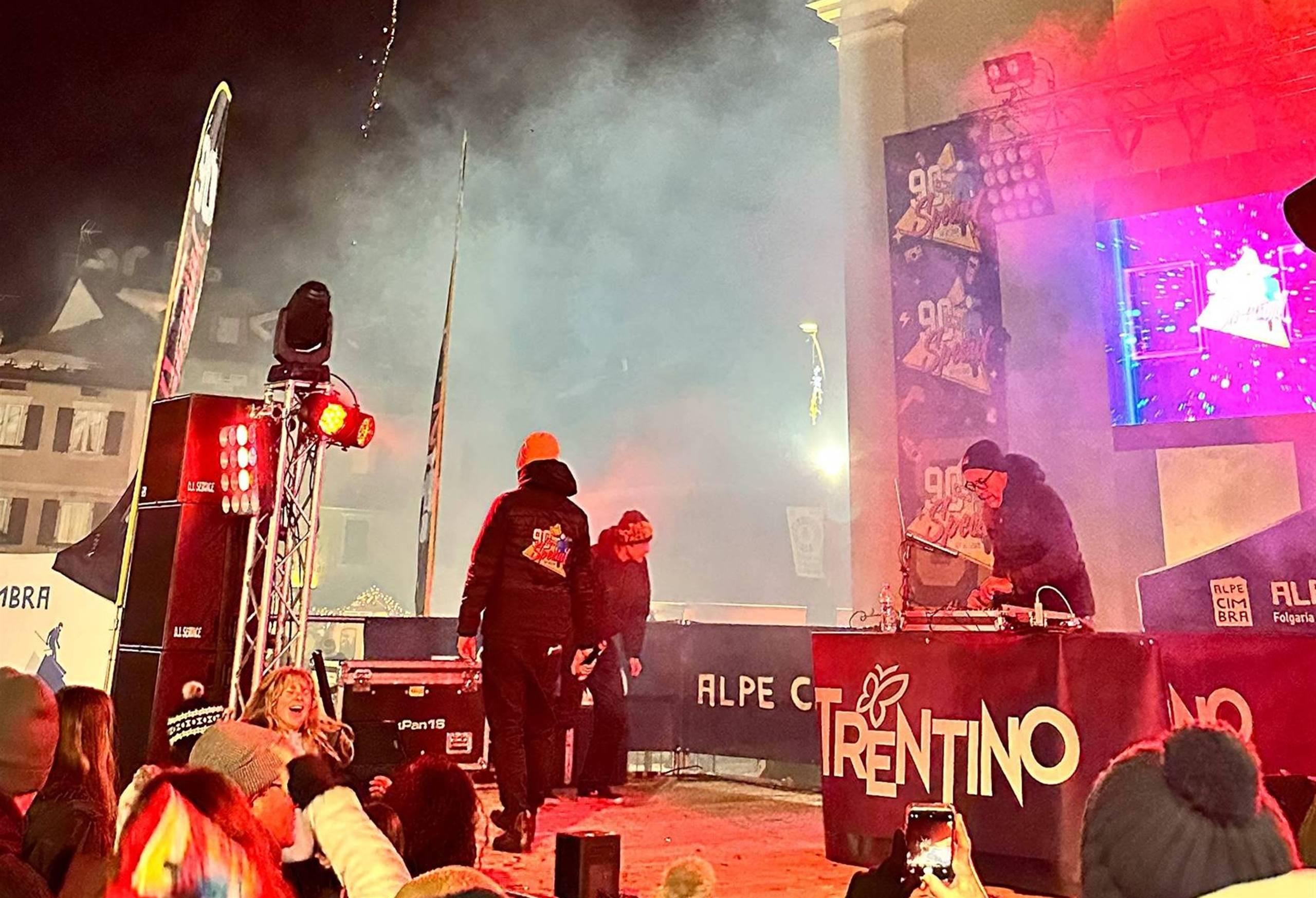 New Year's Eve in the square