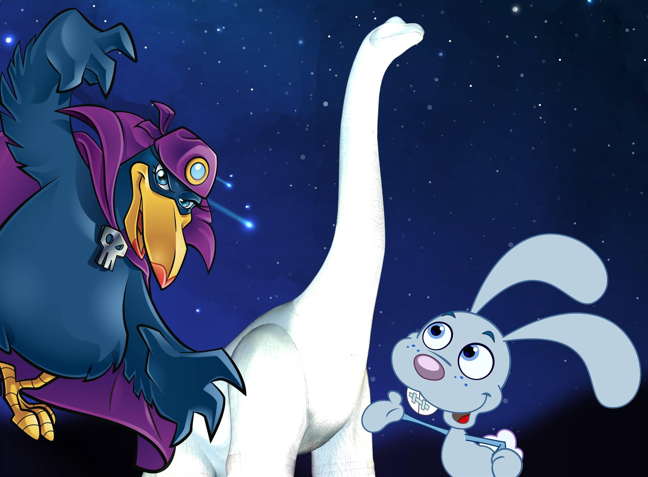 I cuccioli e il dinosauro di Maga Cornacchia