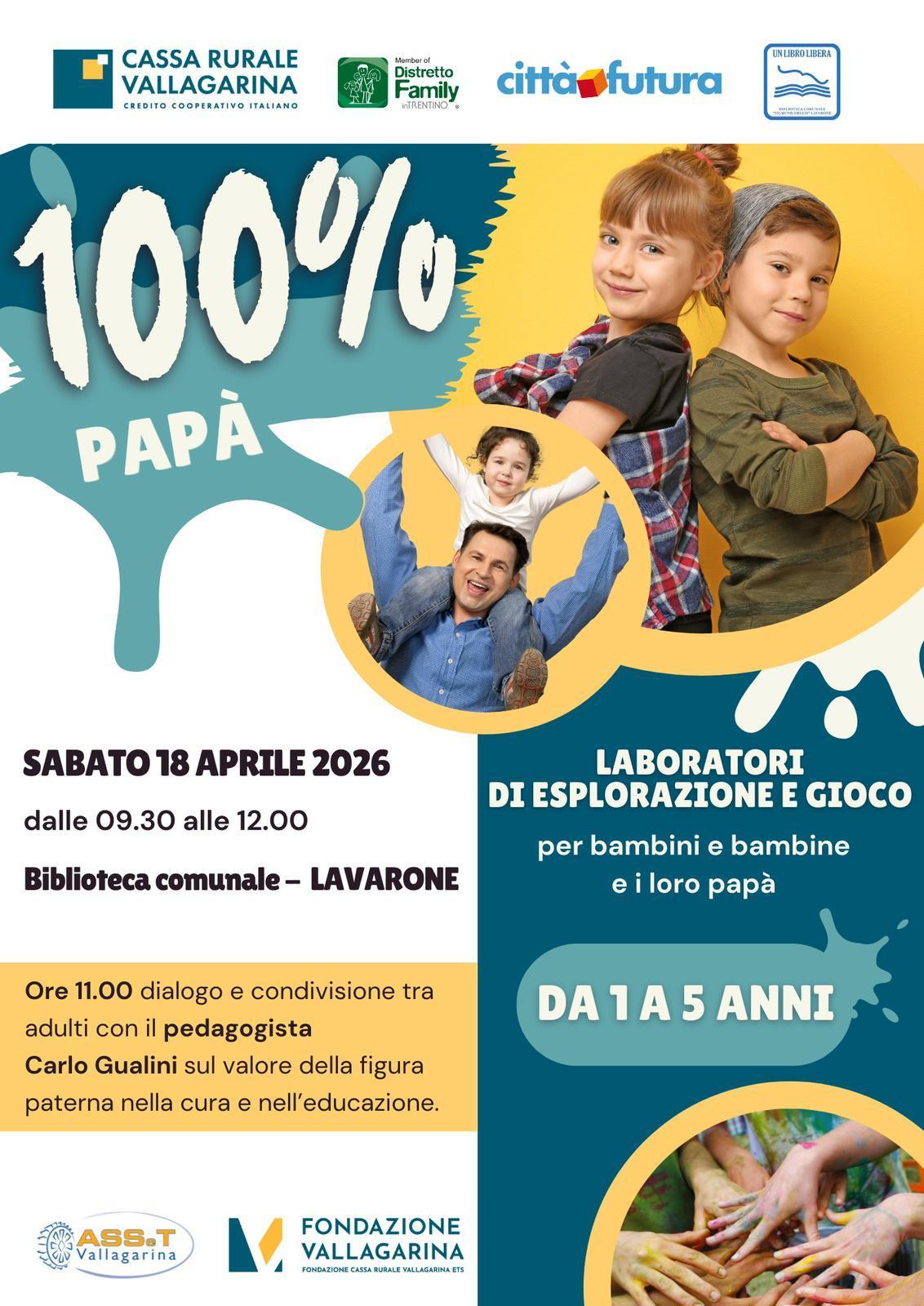 Laboratorio di Esplorazione e Gioco - 1000% Papà