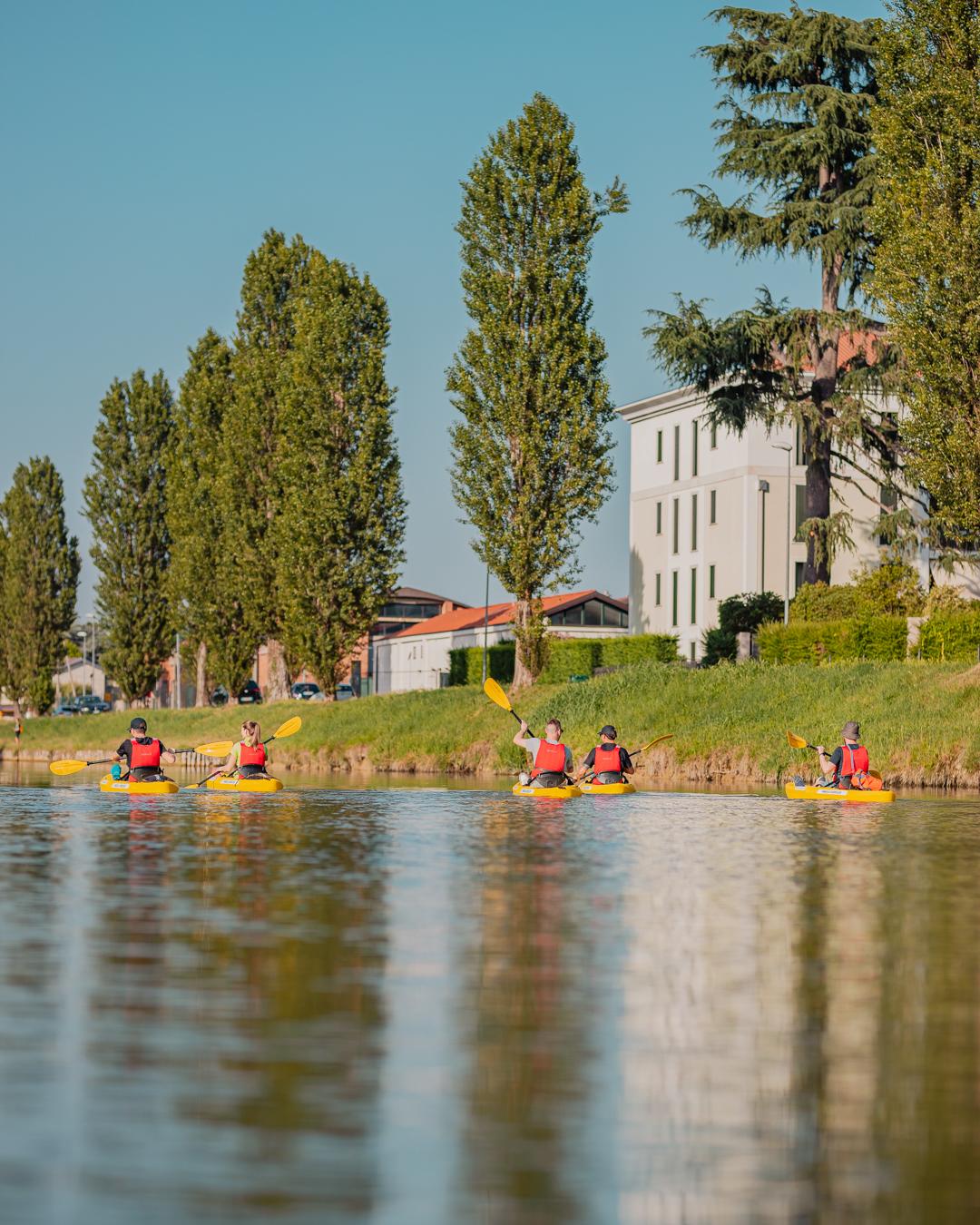 Ville Venete by kayak