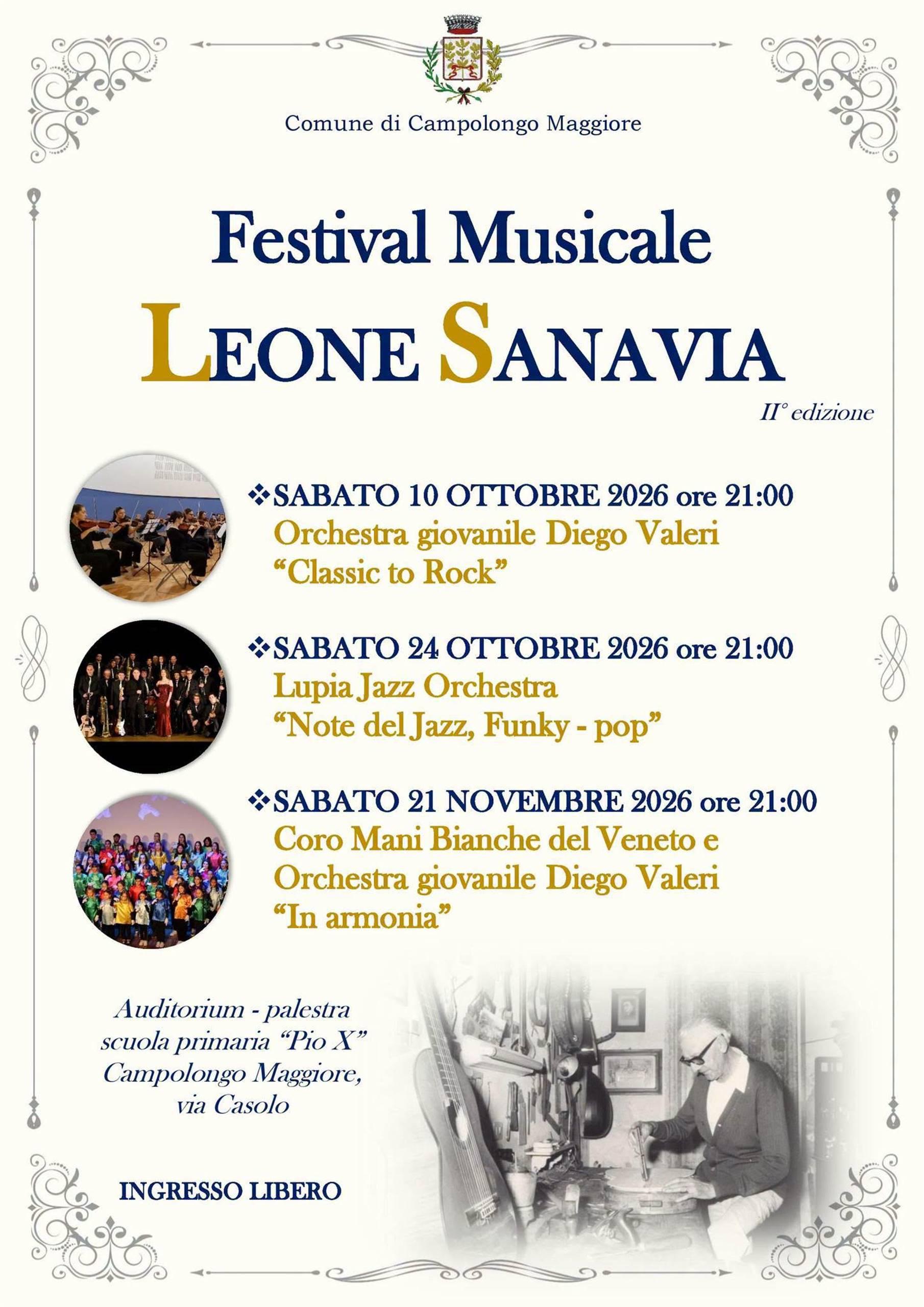Festival musicale Leone Sanavia