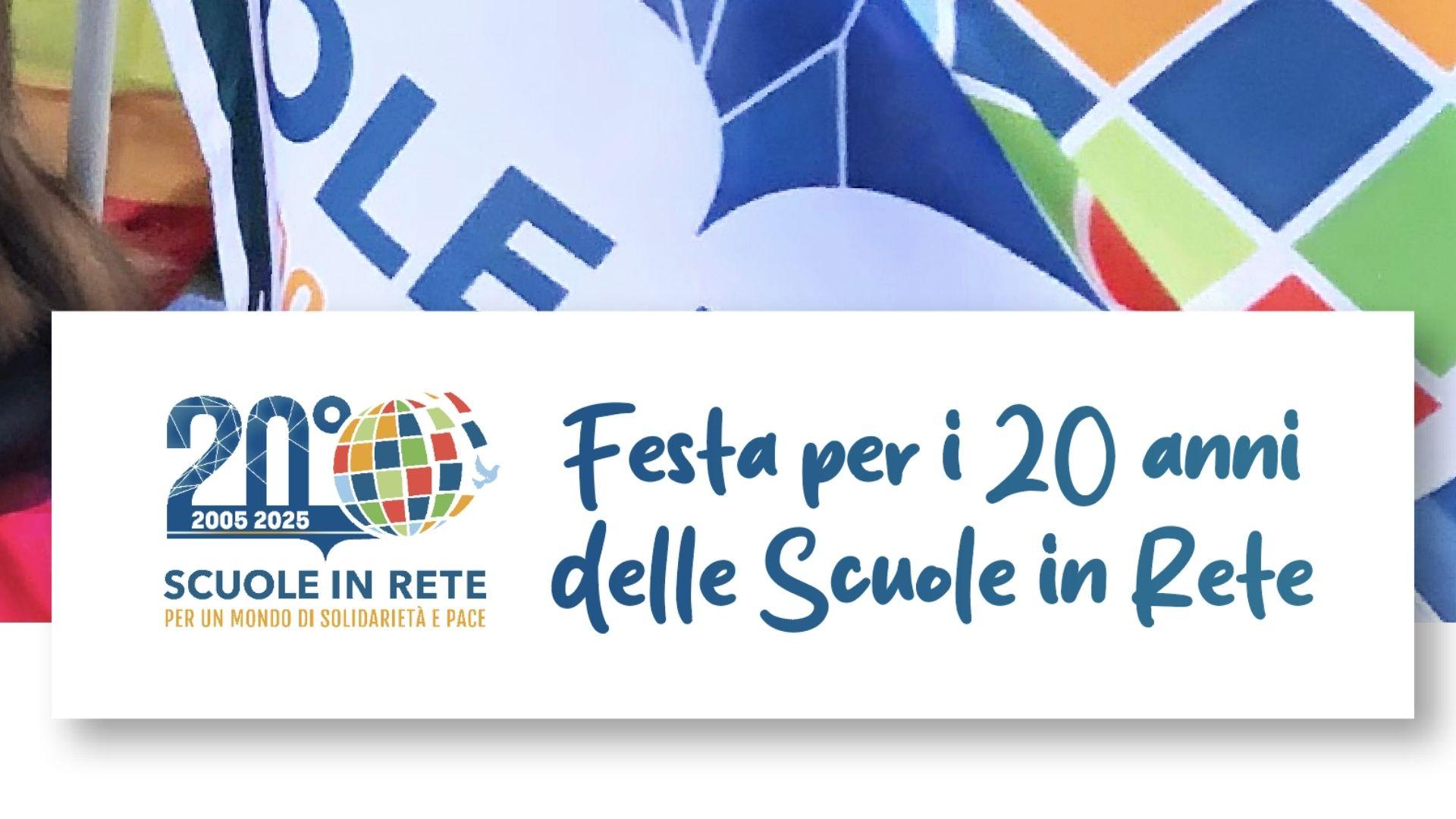 Festa per i 20 anni delle Scuole in Rete