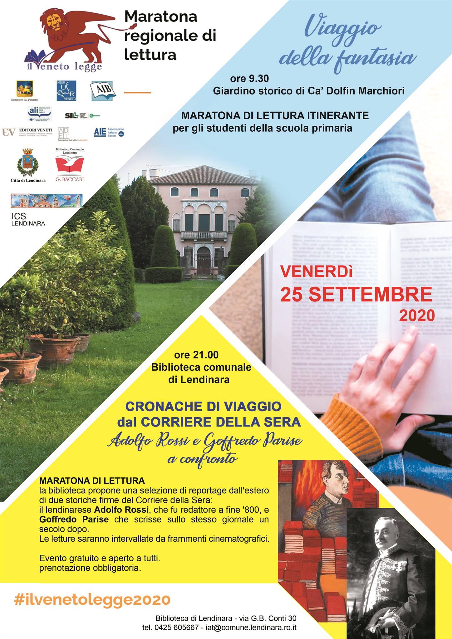 Maratona di lettura - Il Veneto legge 