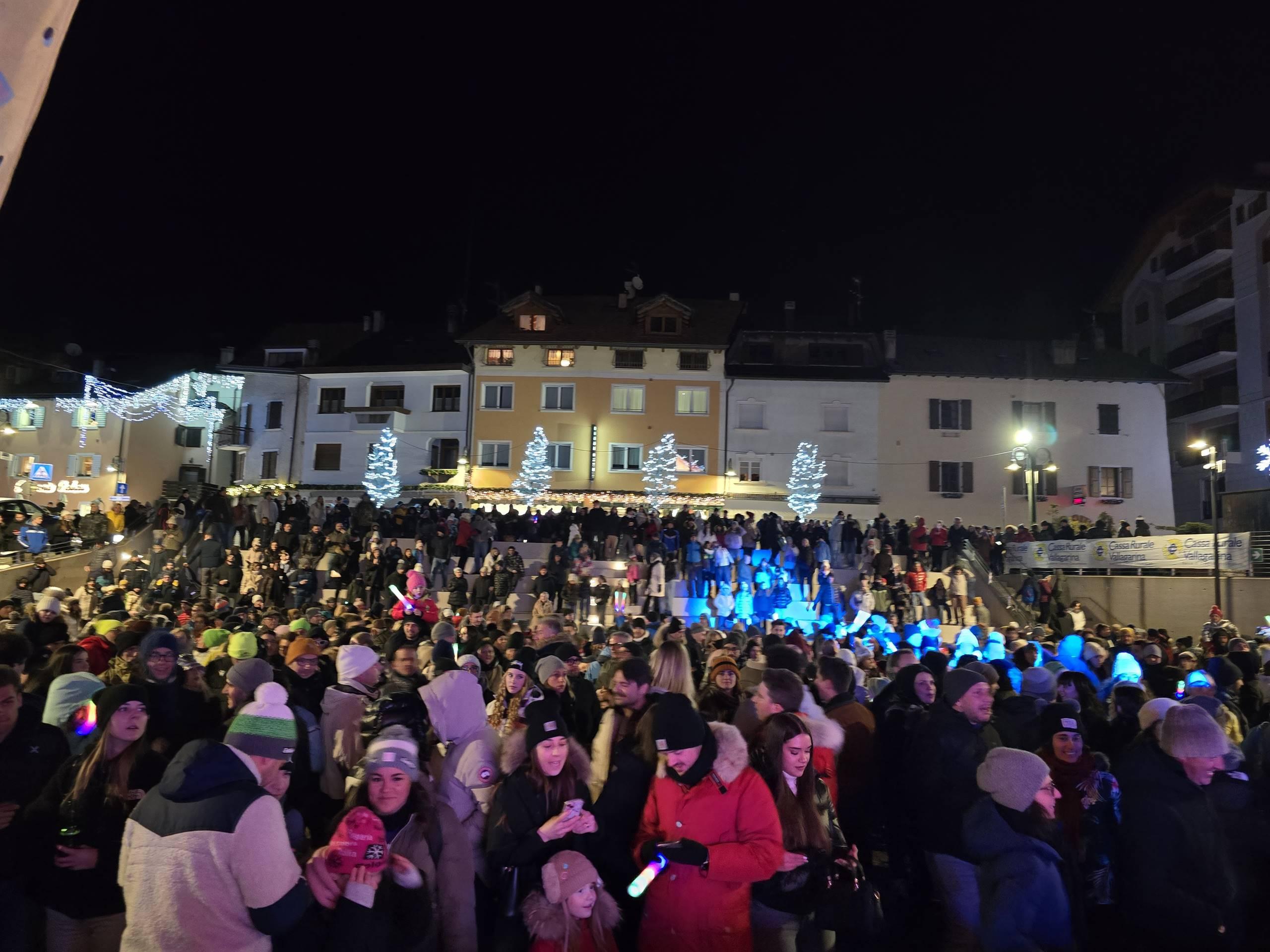 New Year's Eve in the square