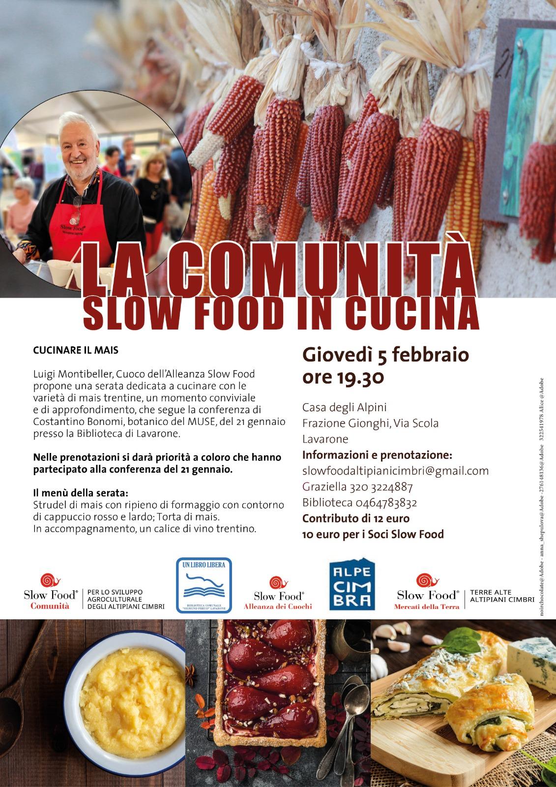 La Comunità Slow Food in cucina