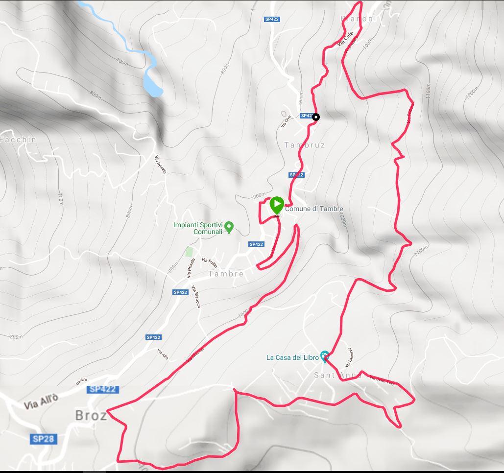 Mtb Giro del Fagheron – tabelle colore viola
