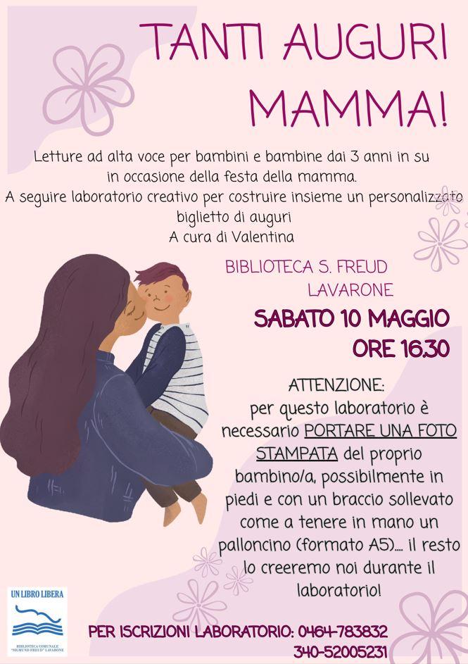 Letture e Laboratorio per la festa della mamma
