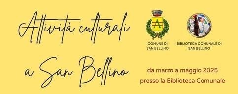 Attività culturali a San Bellino