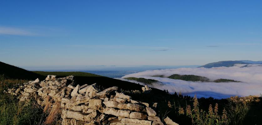 Malghe all'alba