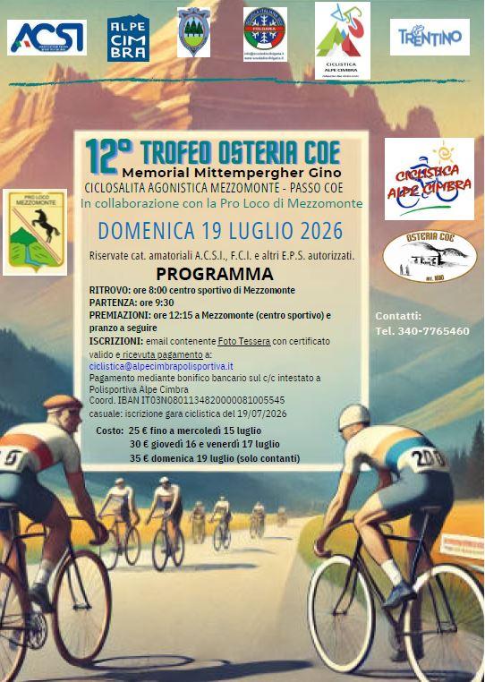 12° Trofeo Osteria Coe