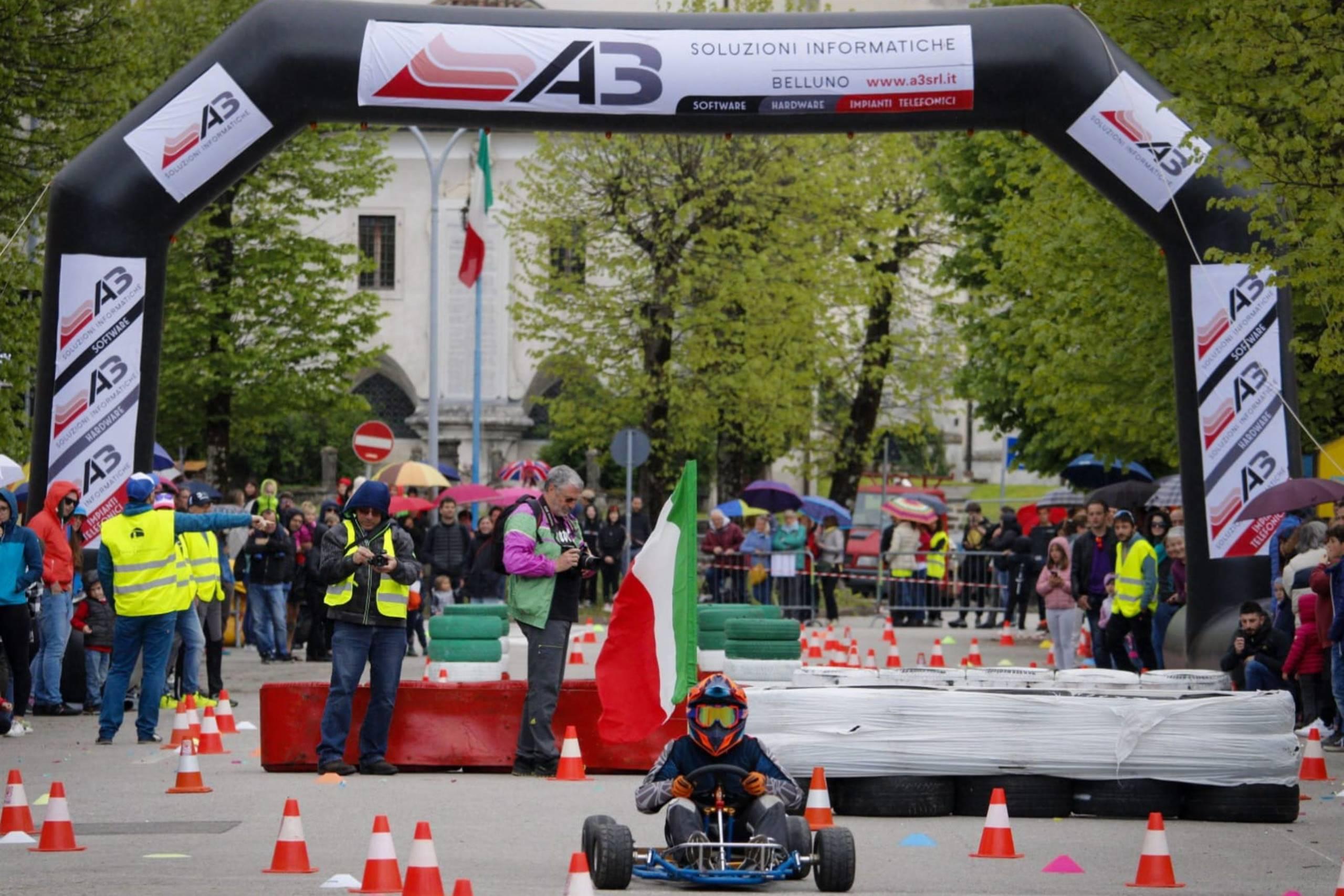 Corsa dei caret a Castion