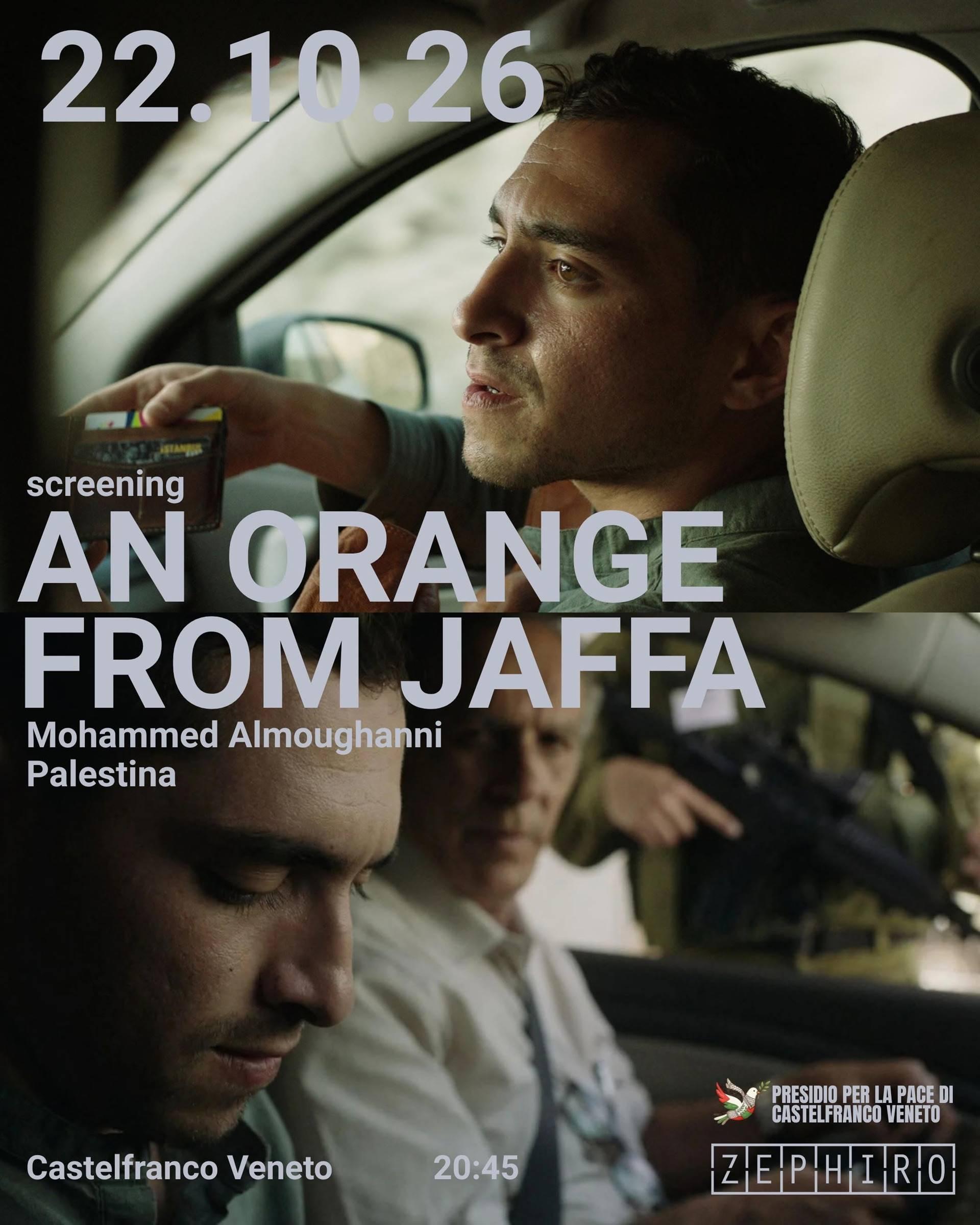 An orange from Jaffa