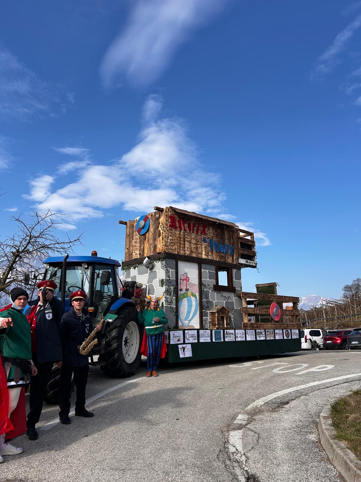 Sfilata dei Carri Mascherati in Vigolana