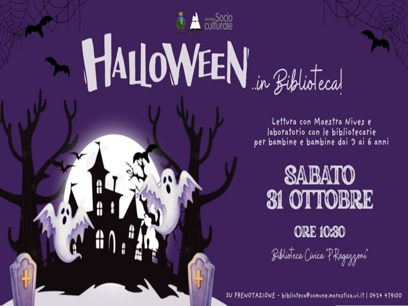 Halloween in Biblioteca
