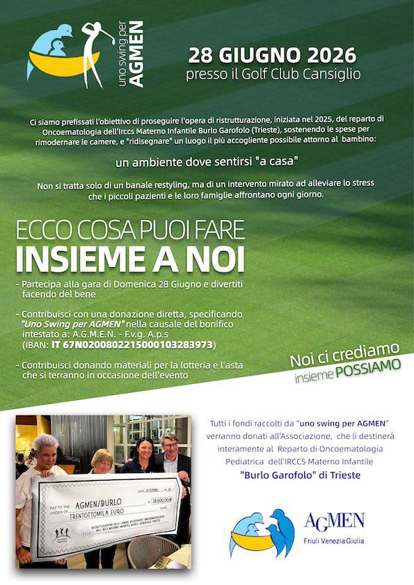 Gara di golf benefica