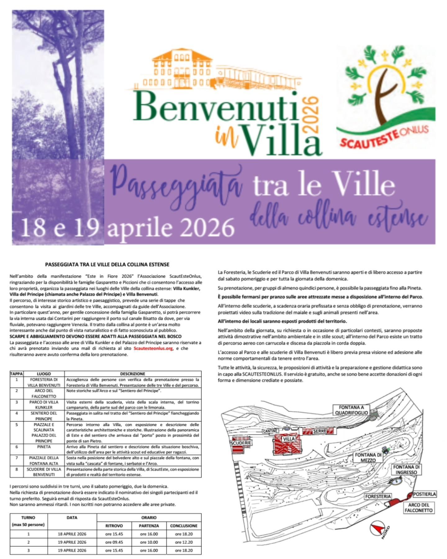 Este in Fiore: Passeggiata tra le Ville