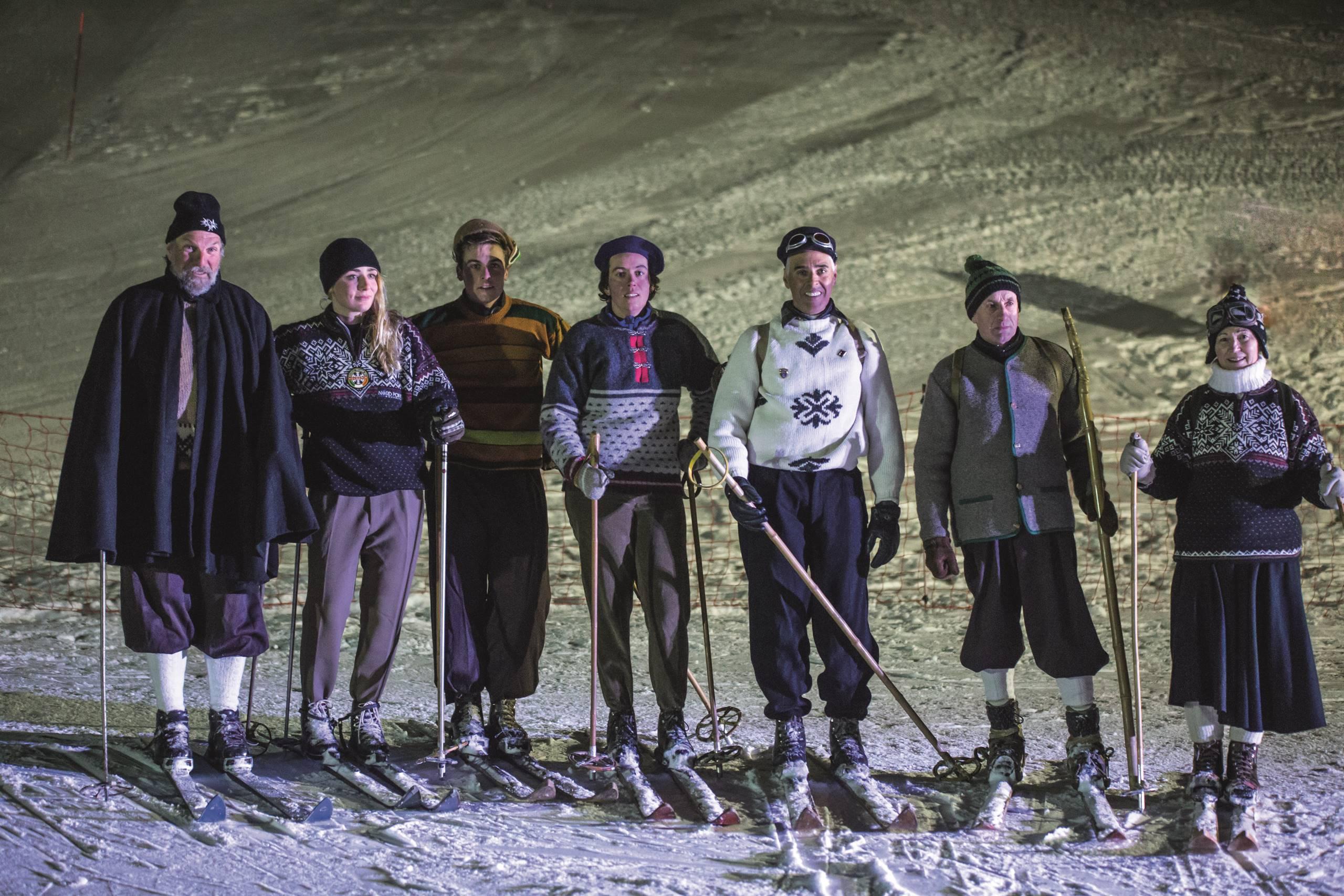 Fiaccolata di Sci Storico