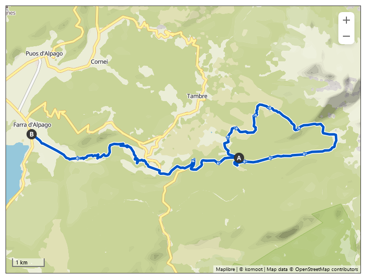 Bike tour Palantina Freeride