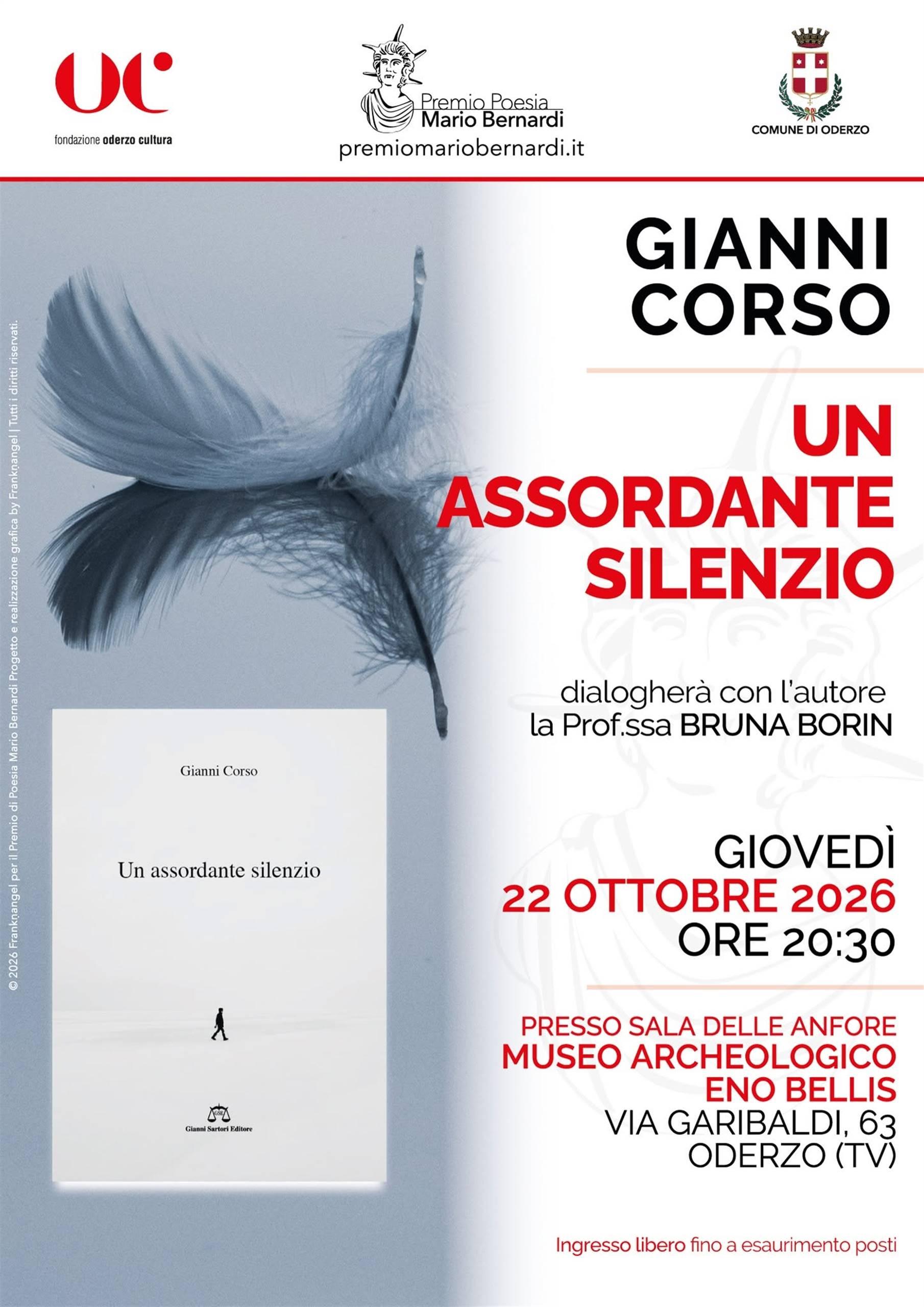 Presentazione libro - Un assordante silenzio di Gianni Corso