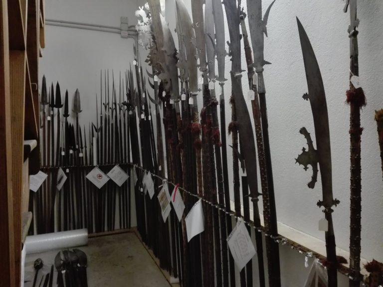 La sala degli spadai 