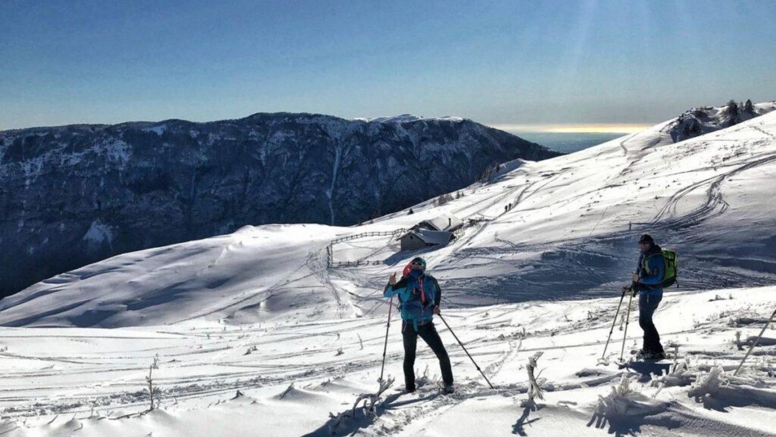 Sulle creste del Nevegal