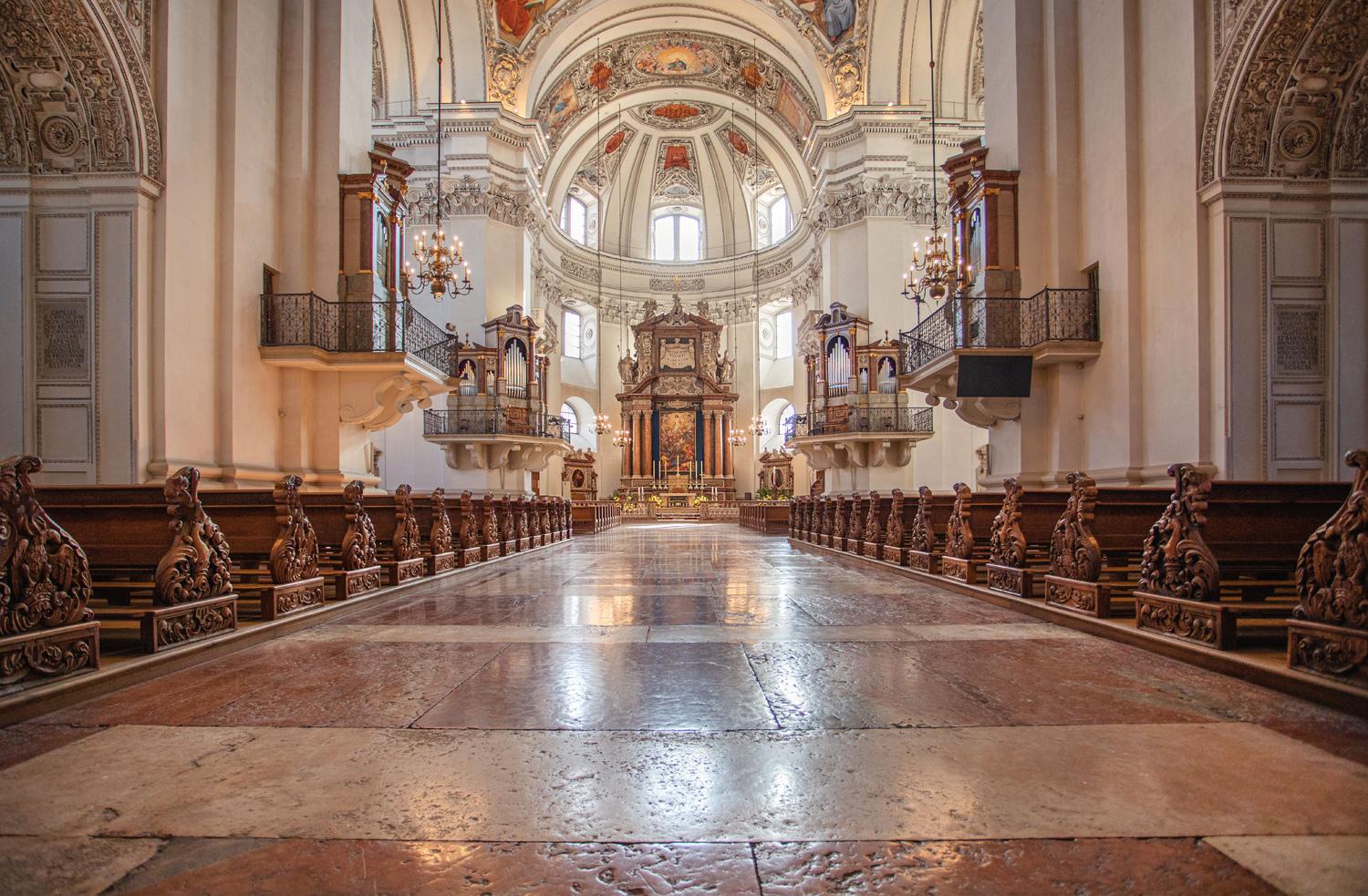 Gottesdienst mit Musik im Dom zu Salzburg