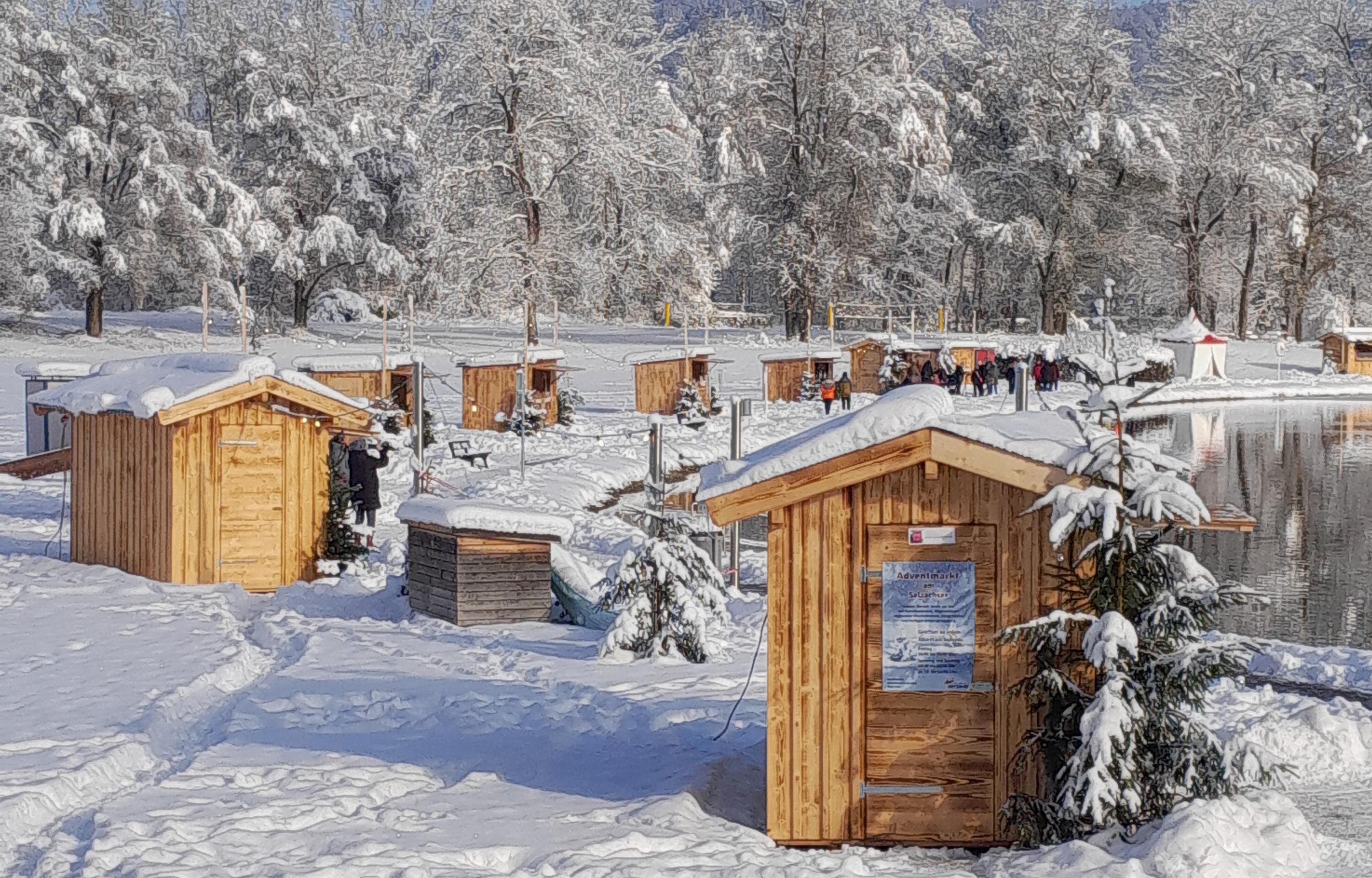 Adventmarkt am Salzachsee