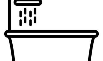 A stylized symbol of a medication. It represents health and care.