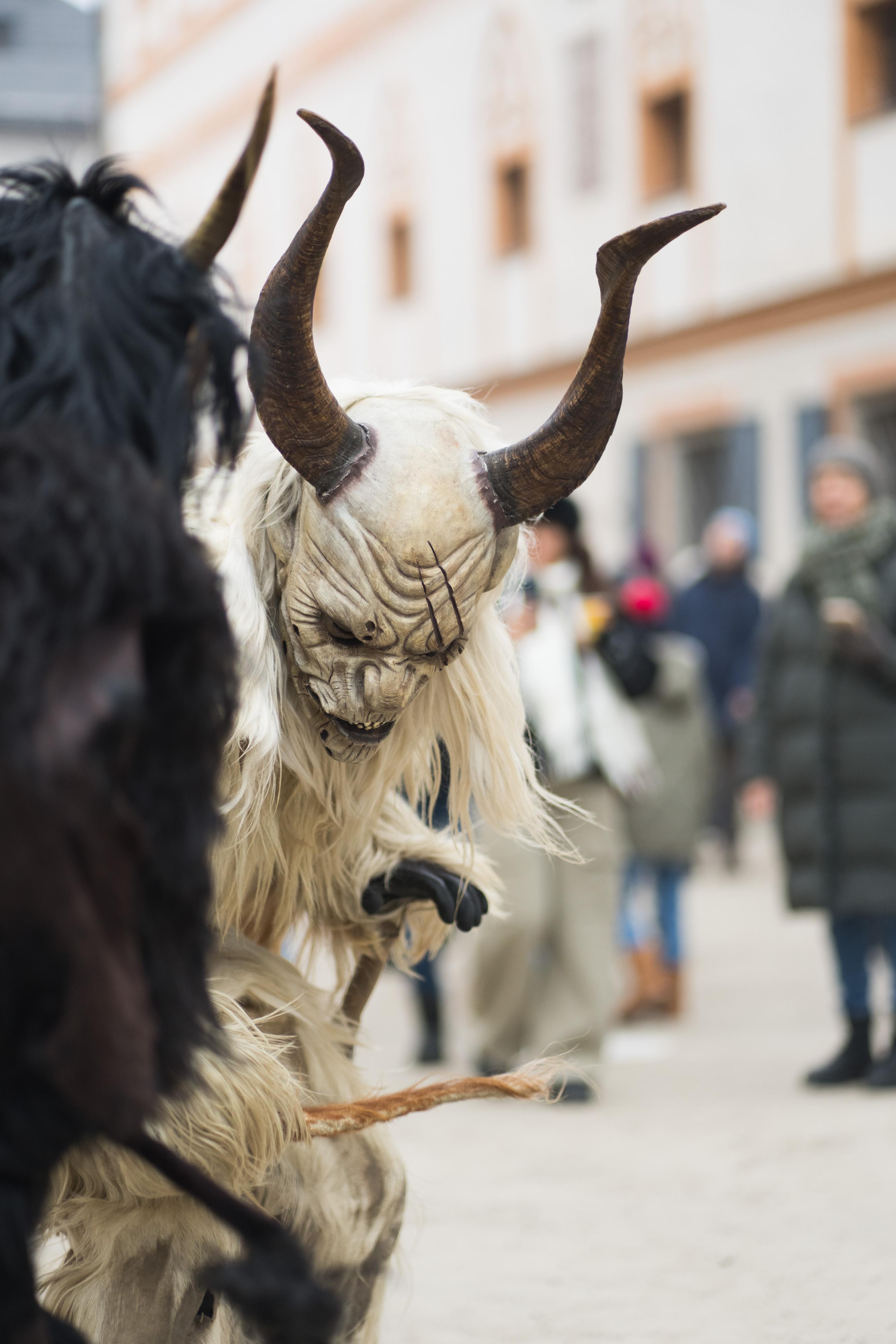 Stefani-Perchten auf der Festung Hohensalzburg