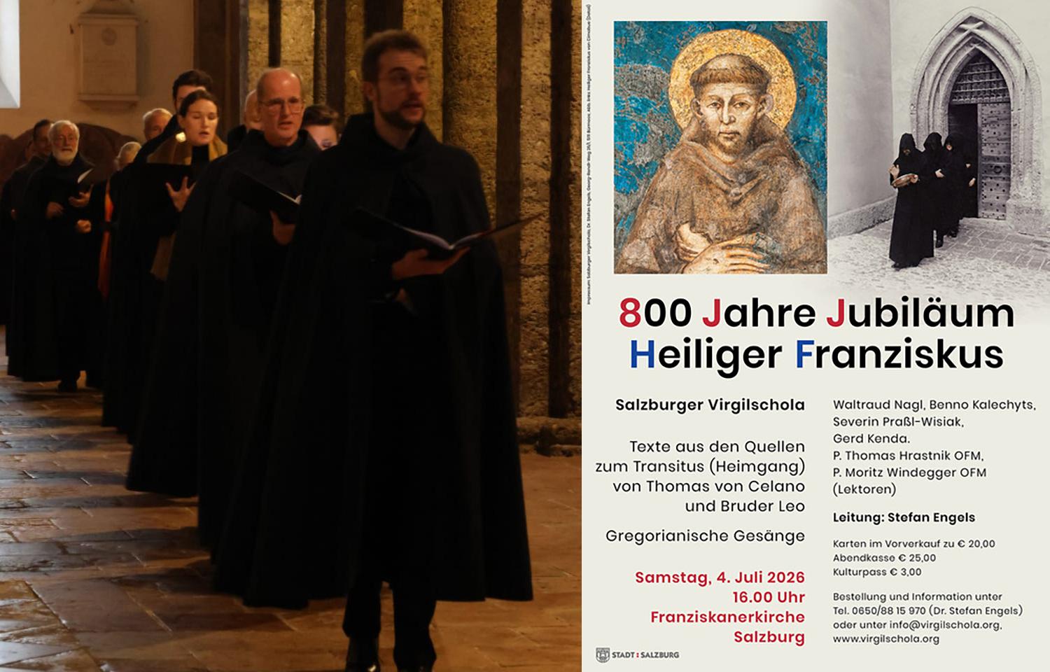 800 Jahre Jubiläum Heiliger Franziskus