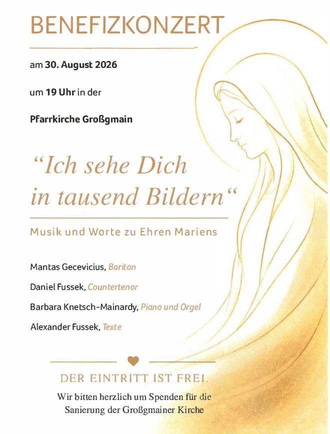 Benefizkonzert in der Pfarrkirche Großgmain