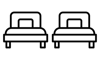 A simple black question mark on a white background. It symbolizes ambiguity or questions.