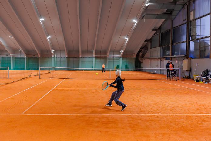 Hallentennisplatz und Padeltennis - Hotel Berghof