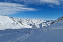 Skipiste am Gletscher Skipiste am Gletscher