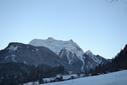 Bergblick Grünberg Winter Bergblick Grünberg Winter