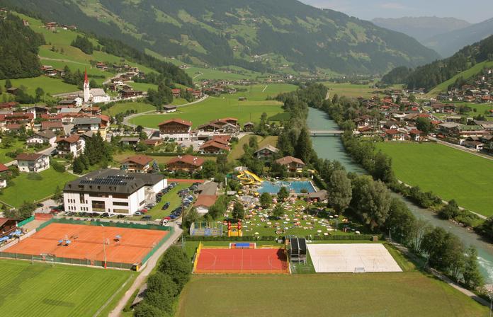 Kinderspielplatz bei der Sommerwelt Hippach