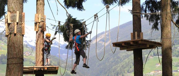 Abenteuerpark Hochseilgarten Zillertal