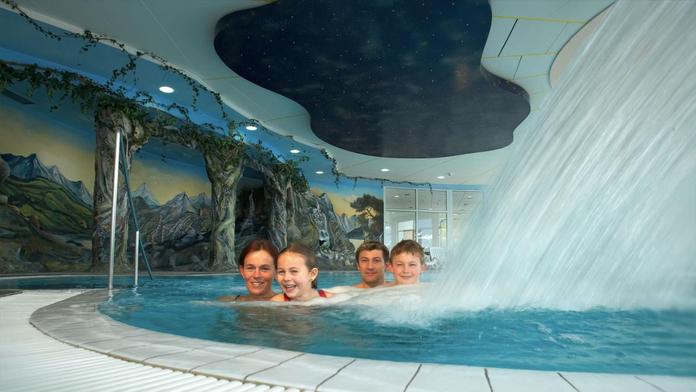 Hallenbad im Ferienhotel Hoppet