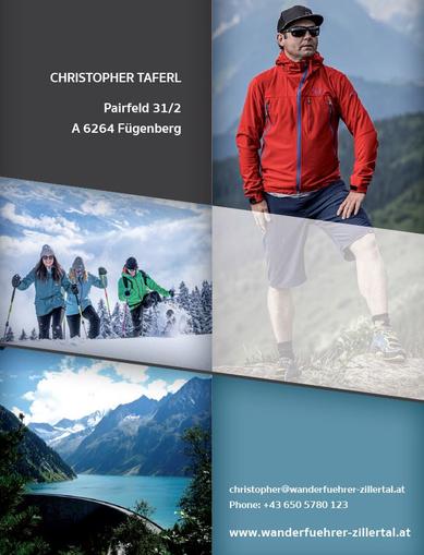 Tiroler Bergwanderführer Christopher Taferl