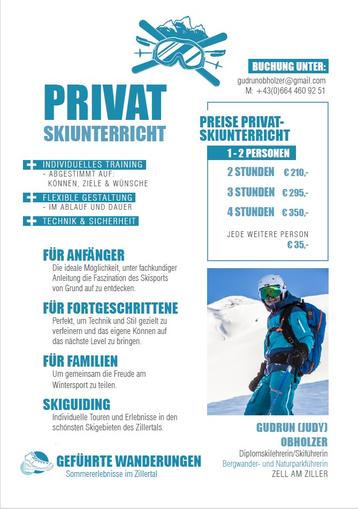 Tiroler Alpinskischule Gudrun Obholzer