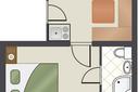 Grundriss Ferienwohnung Rastkogel Grundriss Ferienwohnung Rastkogel